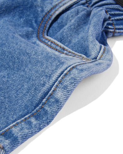 kinder paperbag korte jeans lichtblauw 146/152 - 30838175 - HEMA