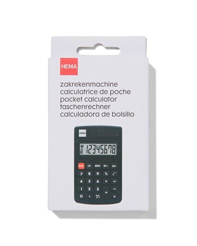 calculatrice 10x6 - 14860002 - HEMA