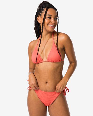 bas de bikini femme noeud corail XL - 22351210 - HEMA