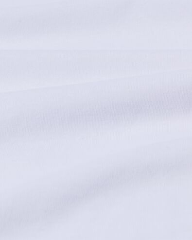 Split-Matratzen-Topper-Spannbettlaken, Jersey, 200 x 200/220 cm, weiß - 5180054 - HEMA