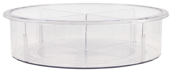 plateau tournant transparent Ø31x9.5 - 39822231 - HEMA