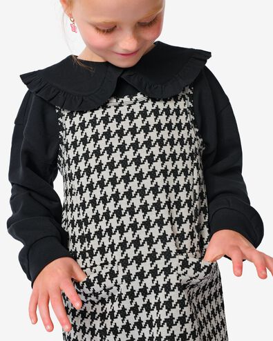 robe salopette enfant noir 158/164 - 30809656 - HEMA