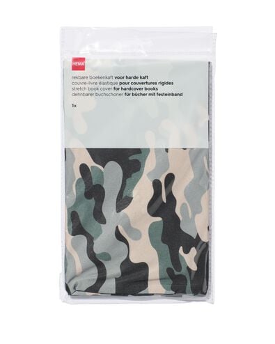 couvre-livre extensible camouflage - 14590433 - HEMA