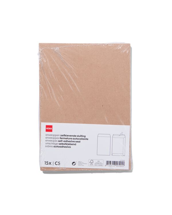 15 enveloppes C5 - 14130039 - HEMA