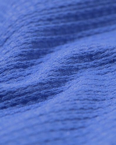 slip femme relief sans couture bleu cobalt XS - 21900807 - HEMA