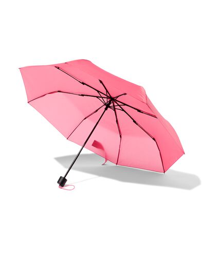 opvouwbare paraplu roze - 16890018 - HEMA