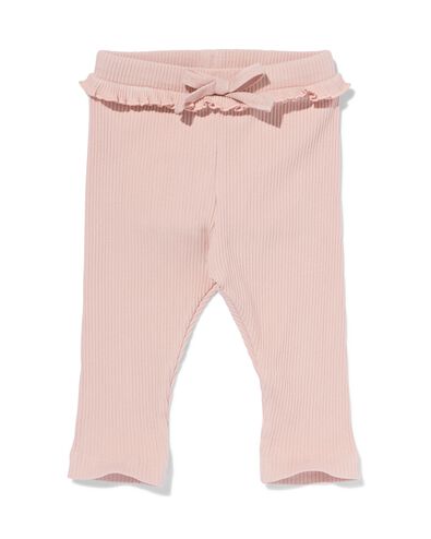 legging côtelé pour bébé rose pâle rose pâle - 33065550LIGHTPINK - HEMA