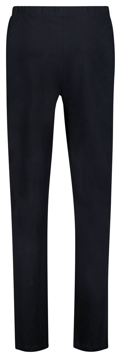 Herren-Pyjama, Streifen dunkelblau XL - 23600264 - HEMA