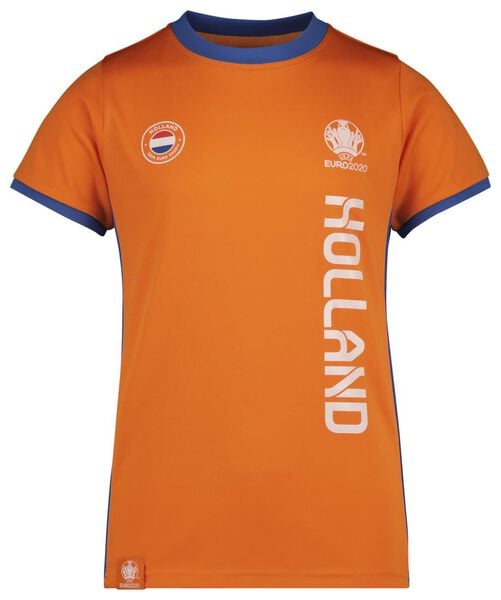 revolutie Versterken Gewend aan EK voetbal kinder t-shirt oranje - HEMA