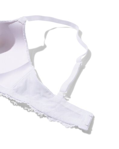 soutien-gorge préformé en dentelle - sans armatures blanc blanc - 21810432WHITE - HEMA