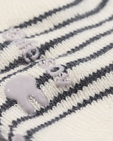 2 paires de chaussettes bébé Miffy terry gris 0-3 m - 4720041 - HEMA