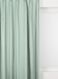 tissu pour rideaux amsterdam occultant vert clair vert clair - 1000015925 - HEMA