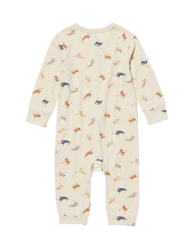 combinaison pyjama bébé chien beige 98/104 - 33309633 - HEMA