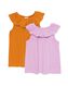 2 t-shirts pour bébé volant violet 74 - 33048653 - HEMA