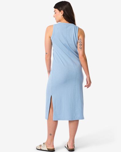 Damenkleid Nadia blau S - 36250256 - HEMA
