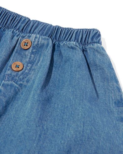 newborn broek denim katoen denim 62 - 33481413 - HEMA