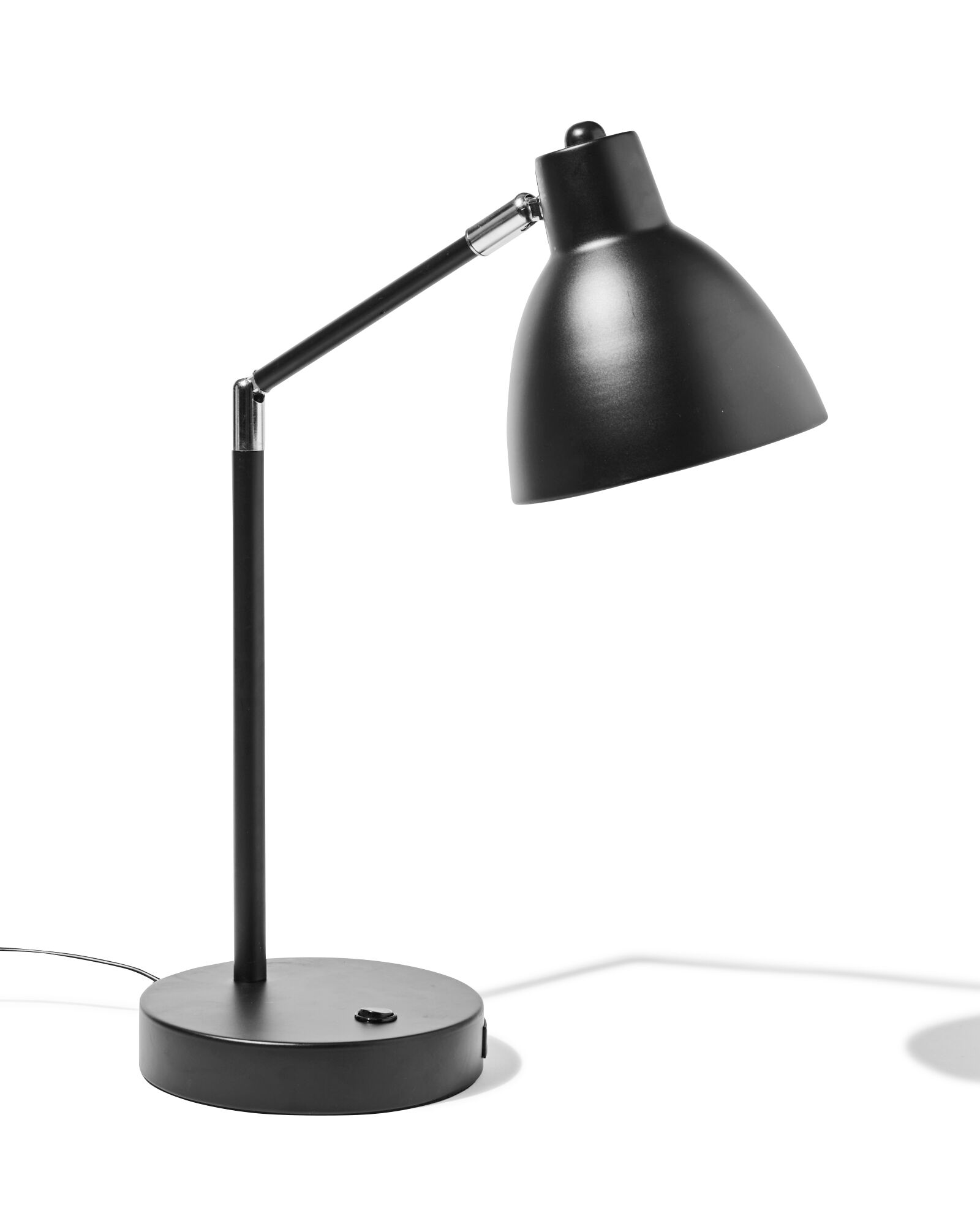 Lampe de bureau led avec port usb noir - Conforama