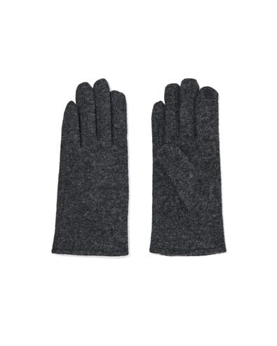 gants femme laine touchscreen noir - 1000020748 - HEMA