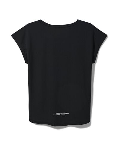 Damen-Sportshirt schwarz L - 36000059 - HEMA