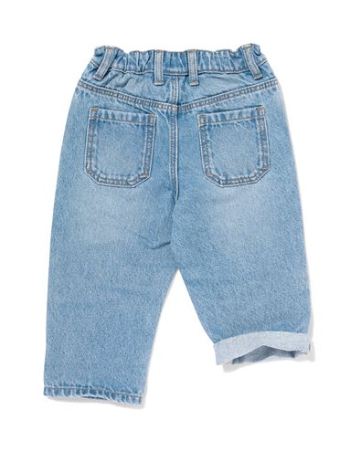 babyjeans denim lichtblauw 68 - 33110972 - HEMA