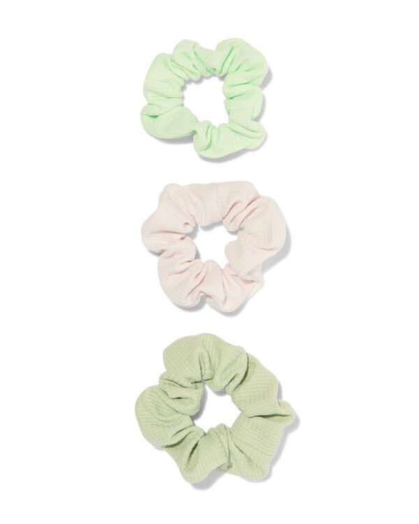 scrunchies in 3 maten - 3 stuks - 60640029 - HEMA