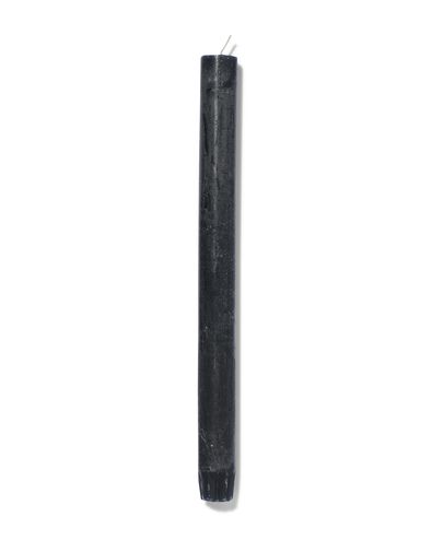 bougie rustique 2,2 x 27 cm noir 2.2 x 27 - 13503292 - HEMA