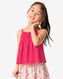 Kinder-Top, Knittereffekt rosa 98/104 - 30840878 - HEMA