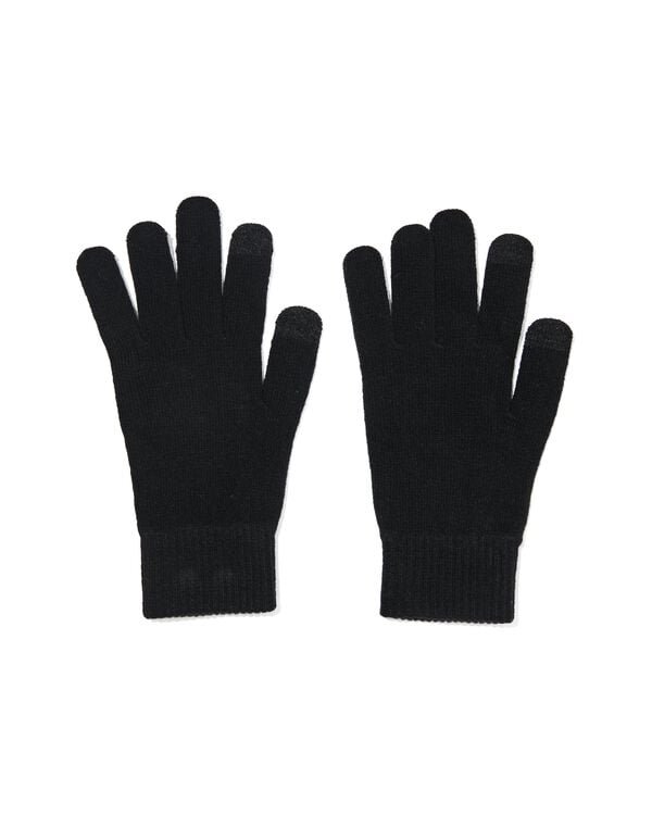 heren handschoenen met touchscreen gebreid - 16521530 - HEMA