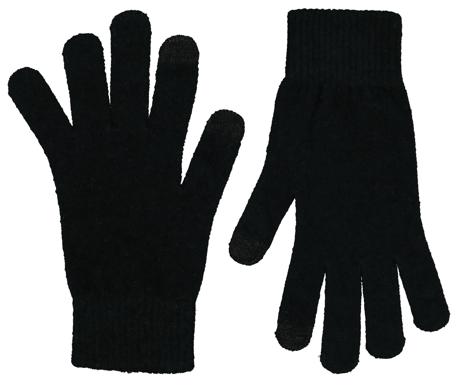 gants femme imperméable écran tactile noir - HEMA