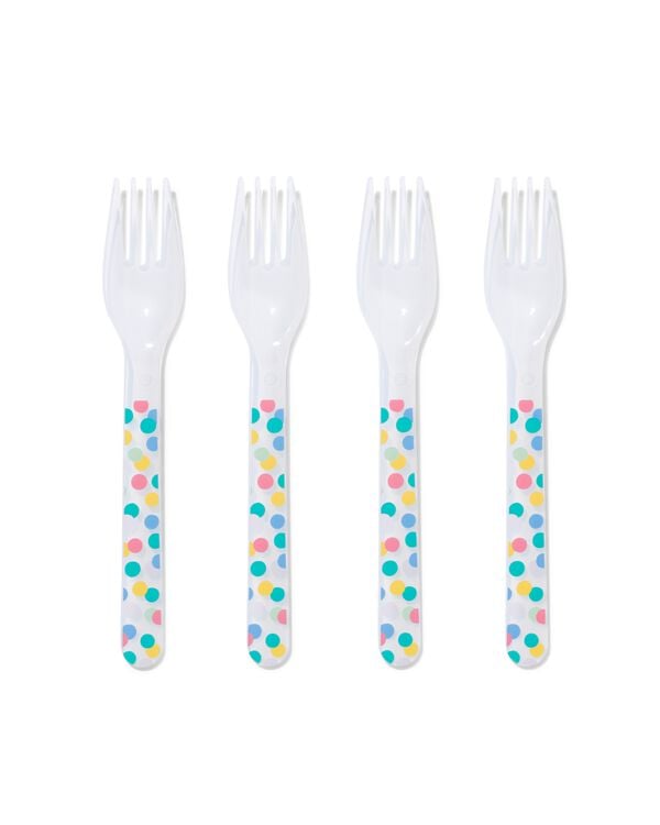 4 fourchettes réutilisables - 14289994 - HEMA