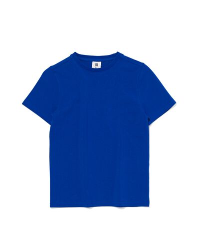 Kinder-T-Shirt blau 146/152 - 30779030 - HEMA
