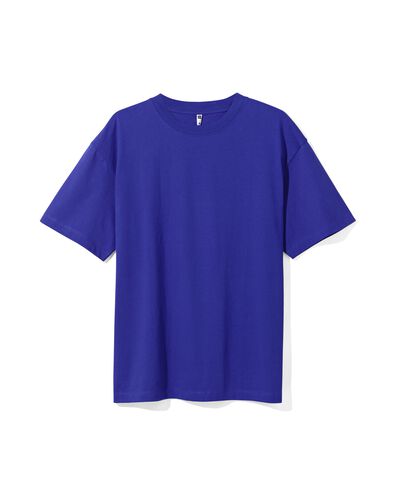Damen-T-Shirt Do blau L - 36260353 - HEMA
