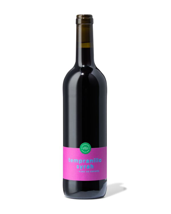 vin de table tempranillo syrah 0,75L - 17366000 - HEMA