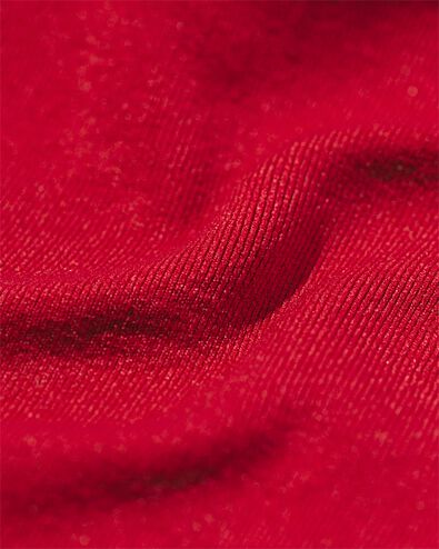 damesshortie naadloos micro rood M - 19630357 - HEMA
