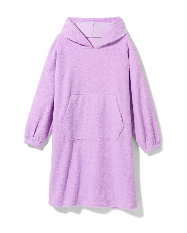 snuggle hoodie teddy roze - 61140501 - HEMA