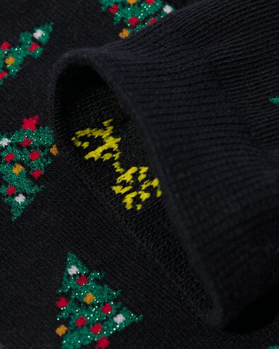 chaussettes femme avec coton noir 39/42 - 4290507 - HEMA