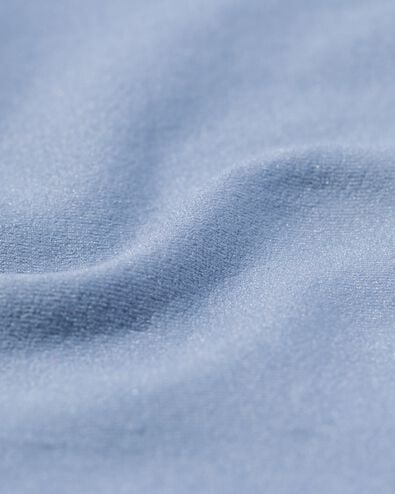 slip femme taille haute sans coutures micro bleu moyen XL - 19650555 - HEMA