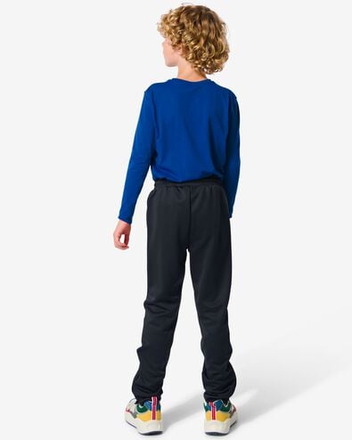 pantalon d’entraînement enfant noir 110/116 - 36090334 - HEMA