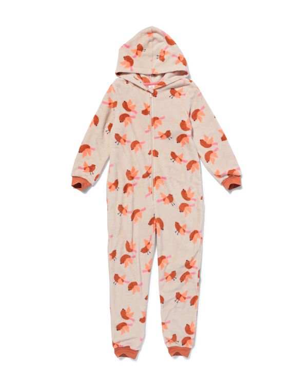 kinder onesie vogel gebroken wit gebroken wit - 23020650OFFWHITE - HEMA