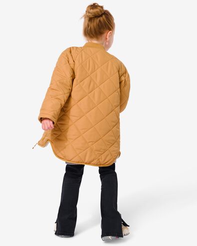 manteau enfant matelassé marron 122/128 - 30820683 - HEMA