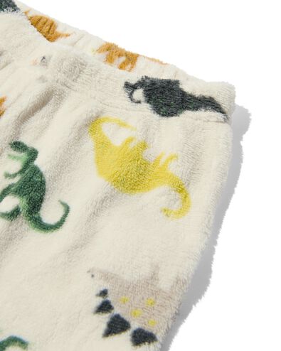 pyjama enfant polaire dinosaure beige 122/128 - 23080383 - HEMA