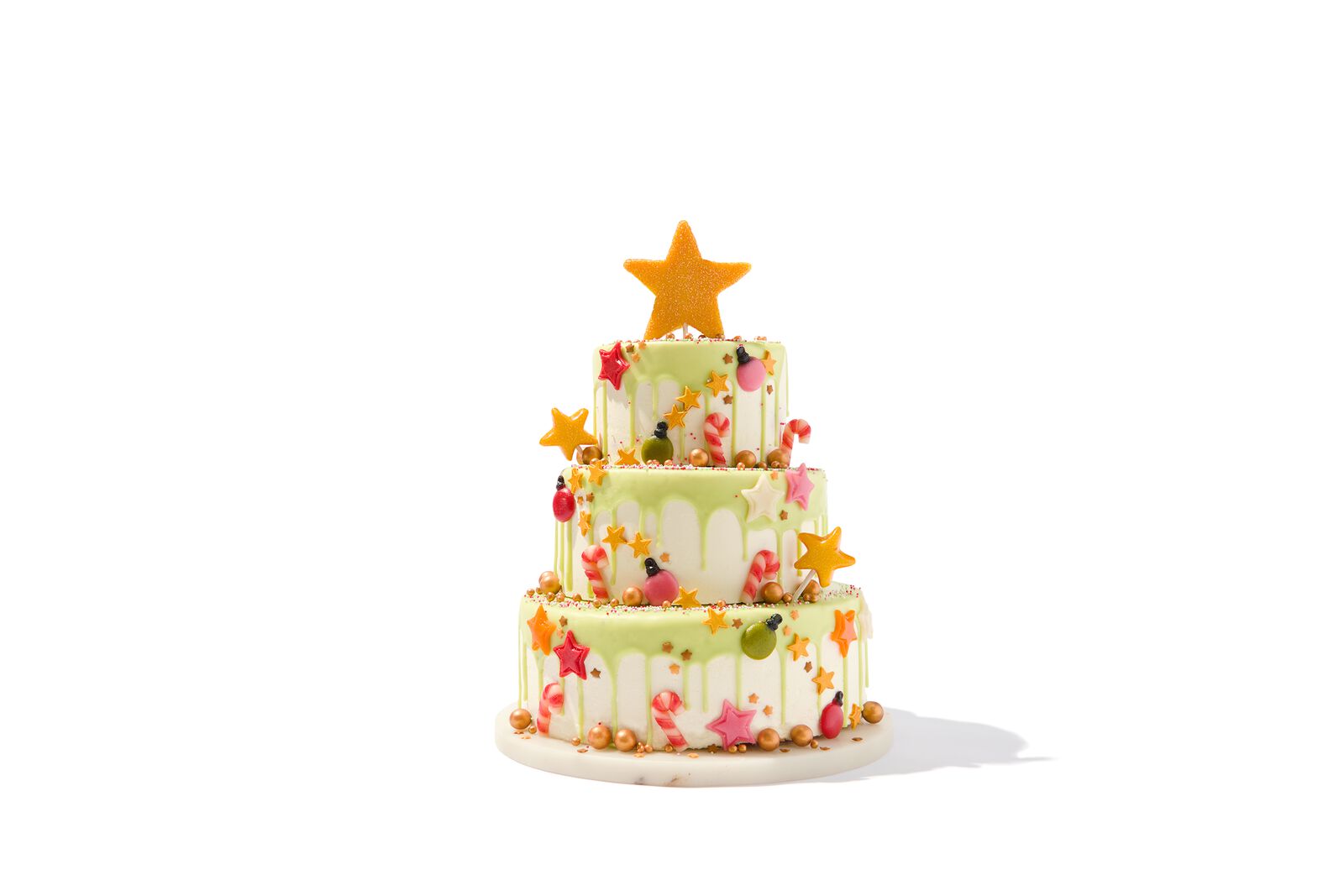 Paillettes comestibles Noël - étoiles argentées - Décoration de gâteau -  Creavea