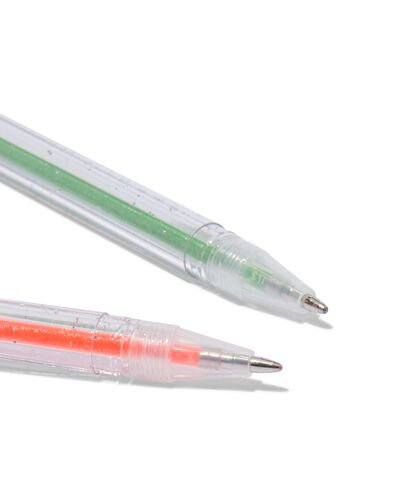 12 stylos gel pailletés - HEMA