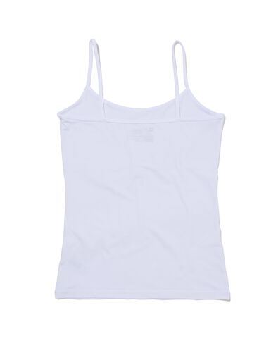 Damen-Hemd, weiche Baumwolle weiß weiß - 1000028545 - HEMA