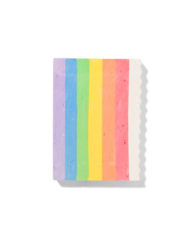 Straßenmalkreide, Regenbogen, 10.1 x 7.3 cm - 15820075 - HEMA