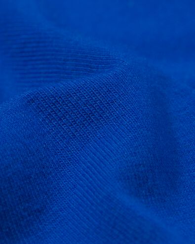 Herren-T-Shirt, Regular Fit, Rundhalsausschnitt blau XXL - 2114034 - HEMA