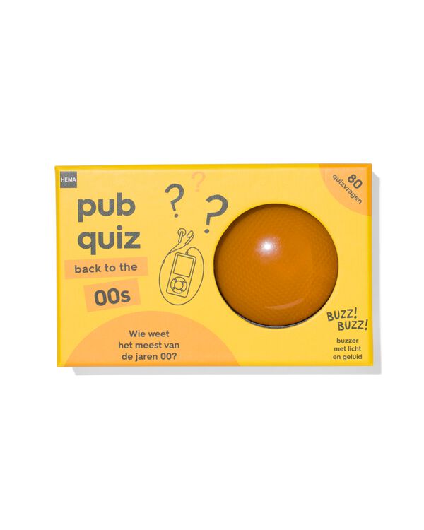 pubquiz '00s met buzzer - 61160210 - HEMA