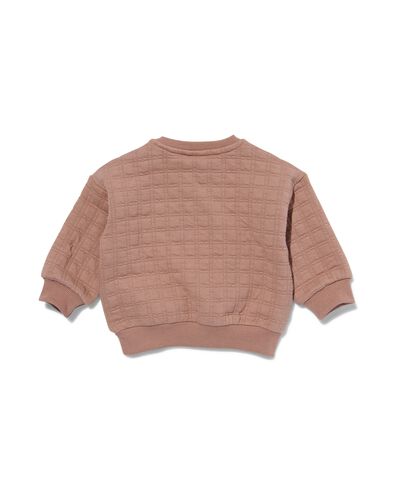 baby sweater doorgestikt - 33184944 - HEMA