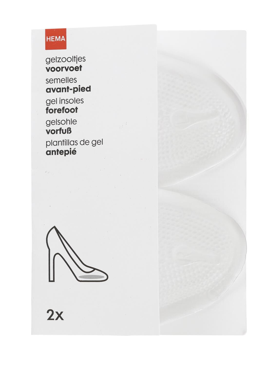 gel insole for front of foot - HEMA