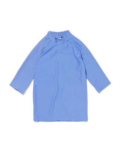 t-shirt de natation enfant anti-UV avec UPF50 bleu clair 134/140 - 22279585 - HEMA